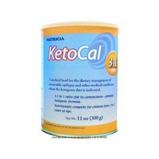 Nutricia KETOCAL 3.1 300G Flavor Unflavored Calories 699 / 100 g Packaging 300 g (11 oz) Can   Case of 6