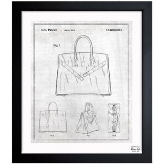 Oliver Gal Birkin Handbag 2009 Framed Art