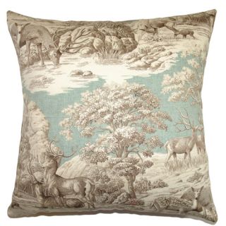 Feramin Toile Cotton Front Pillow