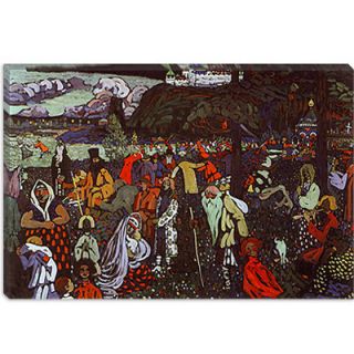 iCanvasArt Colorful Life by Wassily Kandinsky Painting Print on