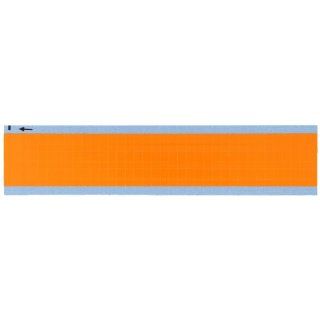 Brady TMM COL OR PK 0.50" Marker Length, B 702 Vinyl, Orange NEMA Color Wire Marker Card (Pack of 25 Card) Industrial Warning Signs