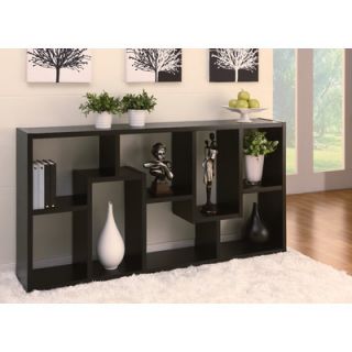 Hokku Designs Masima Unique Bookcase / Display Cabinet in Black