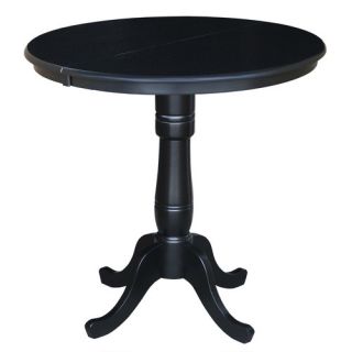 Round Pedestal Table with 12 Leaf