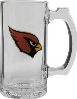 Arizona Cardinals Beer Mug 3D Logo Glass Tankard Sports & Outdoors