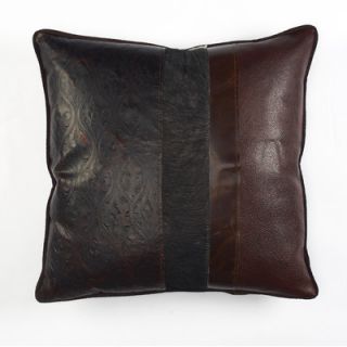 TOSS by Daniel Stuart Studio Leather Cotton Pillow