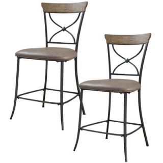 Hillsdale Charleston 26 Bar Stool (Set of 2)