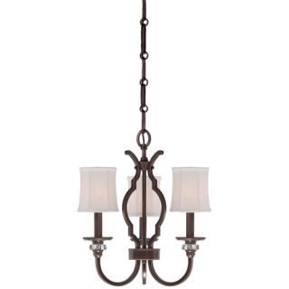 Mini chandelier Thorndale collection Number of lights 3 Finish Dark