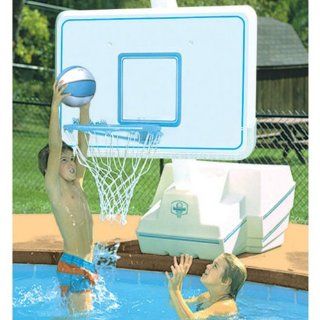 Splash & Slam Port Regulation Size Pool Basketball Hoop Set Toys & Games