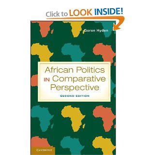 African Politics in Comparative Perspective Goran Hyden 9781107030473 Books