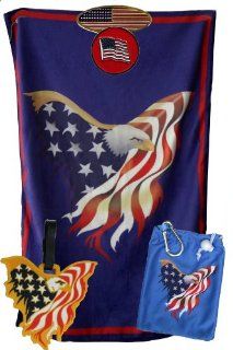Patriotic Themed Golf Bundle Gift Set  Sports & Outdoors
