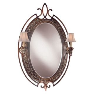 Minka Ambience Belcaro 50.75 H x 32.5 W Two Light Decorative Mirror