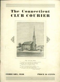 Connecticut Women's Club Courier 2/1938 issue Entertainment Collectibles