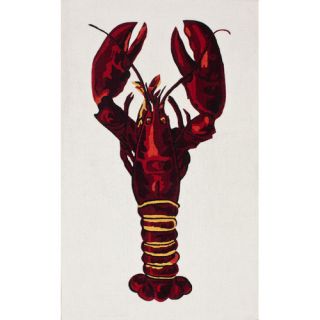 Cine Red Lobster Novelty Rug