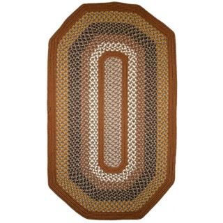 Green Mountain Maple Syrup Multi Elongated Octagon Rug