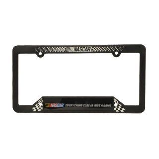 Nascar License Plate Frame Plastic Wincraft  Sports Fan License Plate Covers  Sports & Outdoors