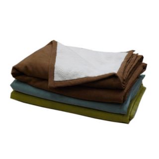 Everest Pet Faux Suede and Cloud Sherpa Pet Throw