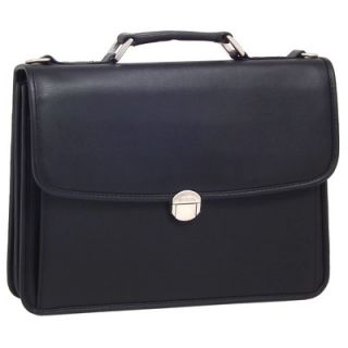 McKlein USA R Series Chicago Leather 2 in 1 Removable Wheeled Laptop