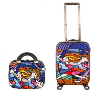 Heys Britto Love Blossoms Beauty Case and 22" Cabin luggage 2 pcs set B707 2PC Clothing
