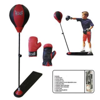 Amber Sporting Goods Deluxe Boxing Punch Stand Set