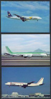 Ladeco Burlington Tampa Colombia Boeing 707 postcard gp Entertainment Collectibles
