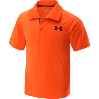 UNDER ARMOUR Toddler Boys Matchplay Short Sleeve Polo   Size 3t, Orange