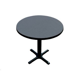 Correll, Inc. 29 High Round Bar and Café Table with X Base and