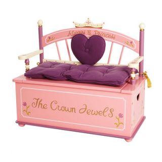 Levels of Discovery Princess Kids Storage Bench