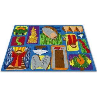 Kid Carpet Moses Sunday School Kids Rug