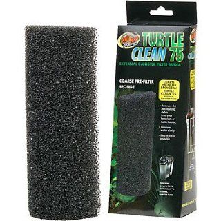 Zoo Med Turtle Clean 50 and 70 External Canister Filter for Aquatic Turtles Repl. Coarse Pre Filter Sponge for Model 75 (Mfg# TC 709)  Aquarium Filter Accessories 