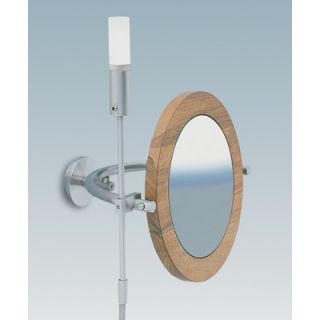 WS Bath Collections WS1 Wall mount Magnifying (5X) Makeup Mirror with