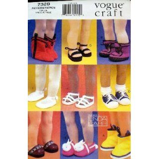 Vogue 7329   American Girl Size Pattern   Footwear (Vogue 7329 or Vogue 728) Vogue Pattern Company Books