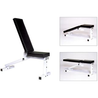 Adjustable incline and decline bench Color White Product Type