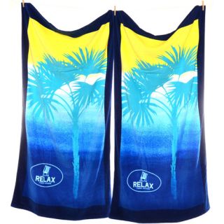 Ombre Palm Beach Towel (Set of 2)