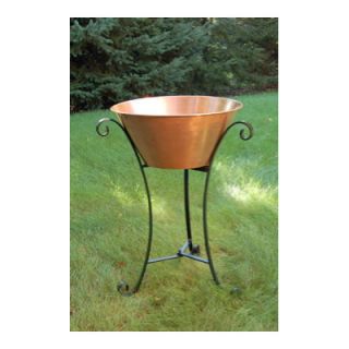 Unique Arts Large Copper Beverage Stand with Stand