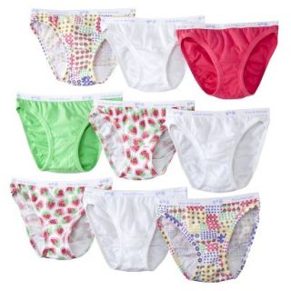 Fruit Of The Loom Girls 9 pack Bikini Underwear   Assorted Colors 10