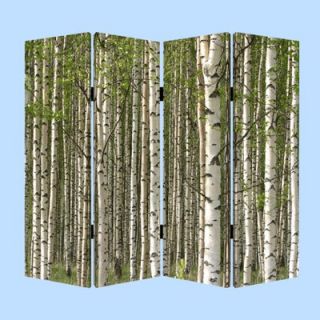 Screen Gems 84 Prolific Forest Screen 4 Panel Room Divider