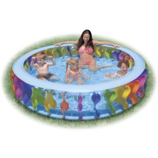 Intex Round 22 Deep Swim Center Color Whirlpool
