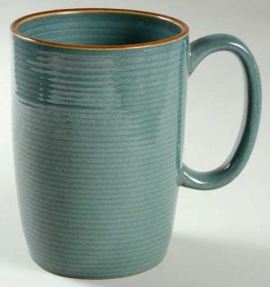 Thomas OBrien Vintage Modern Green Mug, Fine China Dinnerware   All Green,Conce