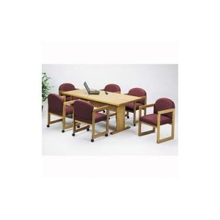 Lesro Contemporary Series 120 Rectangular Conference Table (Trestle
