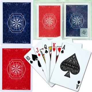 Trademark Global Gemaco 100% Plastic Playing Cards   2 Decks