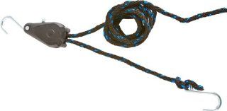 10 ft. Long 3/8" Rope Tie Down Pulley Ratchet    