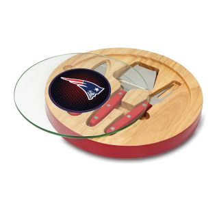 Nfl Applique Ventana Glass top Cheese Board With Accessories