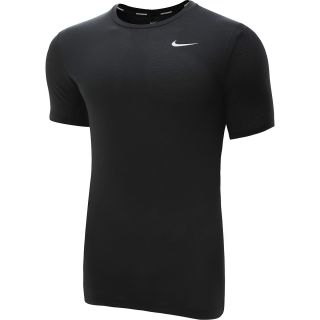 NIKE Mens Dri FIT Touch Tailwind Short Sleeve Running T Shirt   Size Small,