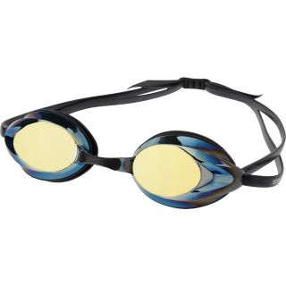 SPEEDO Vanquisher Mirrored Goggles   Size Reg, Gold