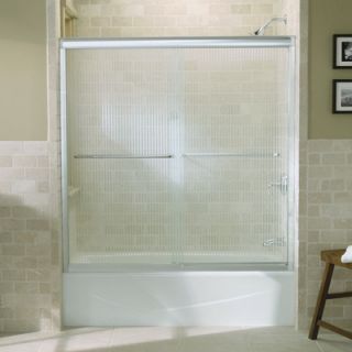 Kohler Fluence Sliding Bath Door, 58 5/16 H X 56 5/8   59 5/8 W