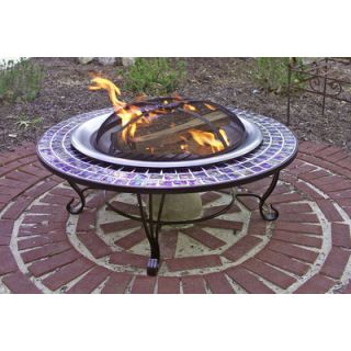 Corral Glass Mosaic Fire Pit Table
