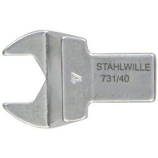 Stahlwille 731/40 17 Open End Insert Tool, Size 40, 17mm Diameter, 38mm Width, 9mm Height Cable Insertion And Extraction Tools