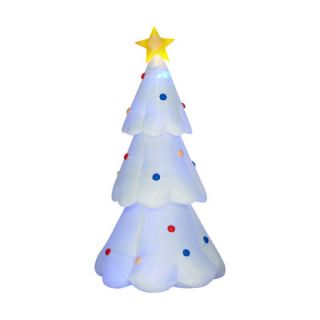 Gemmy Industries Airblown Christmas Tree with Changing Lights