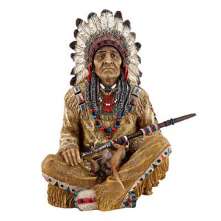 Design Toscano Noble Feathers Native American Figurine