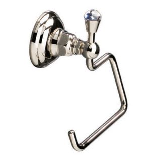 Rohl Crystal Toilet Paper Holder in Polished Chrome